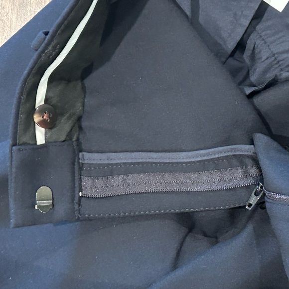 NWT ANN TAYLOR ⚓️ Navy Trousers w/ gold buttons ⚓️ - Picture 7 of 7